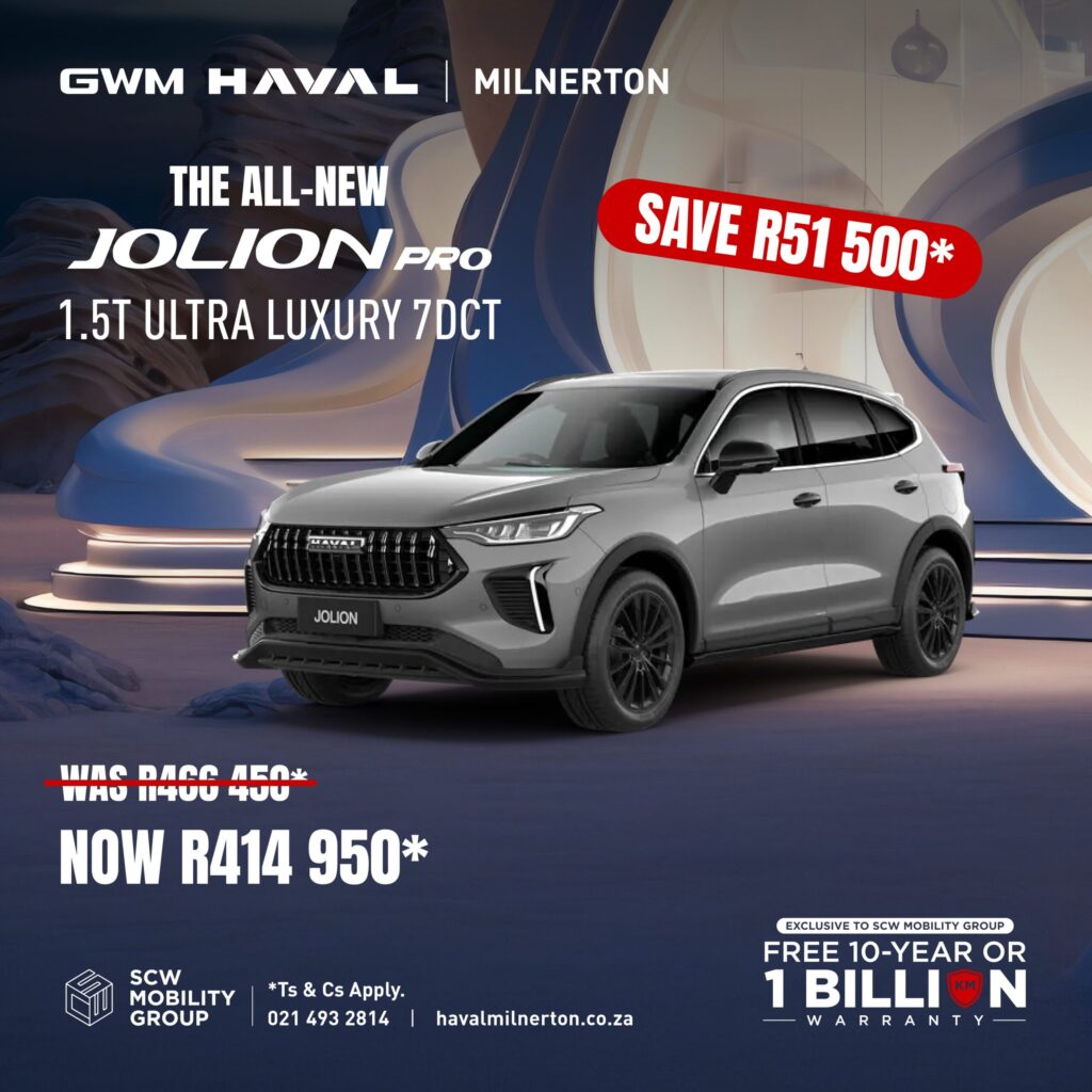 Jolion Pro 1.5T Ultra Luxury 7DCT now R414 950*