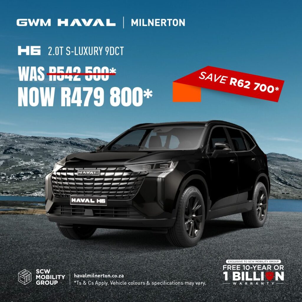 H6 2.0T S-Luxury 9DCT now R479 800*