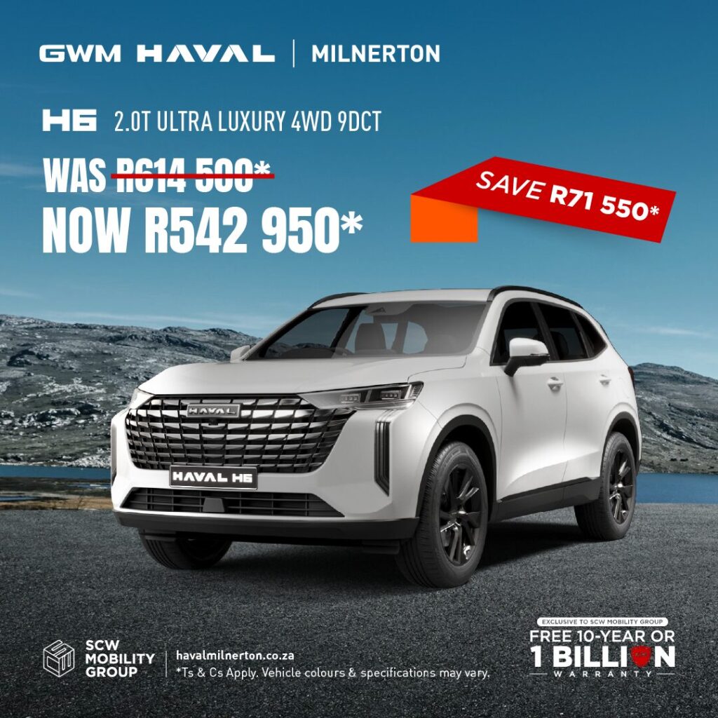 H6 2.0T Ultra Luxury 4WD 9DCT now R542 950*