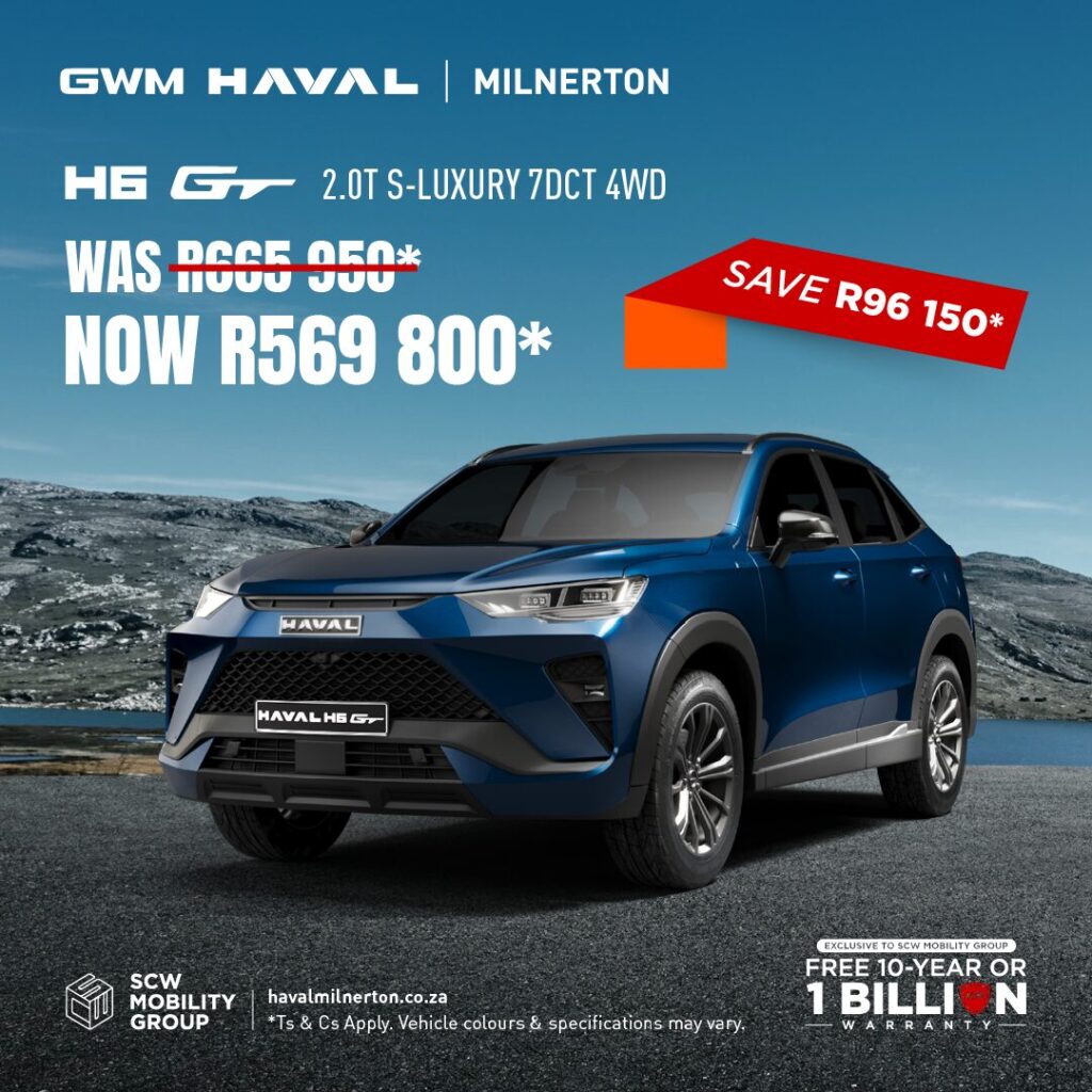 H6 GT 2.0T S-Luxury 7DCT 4WD now R569 800*