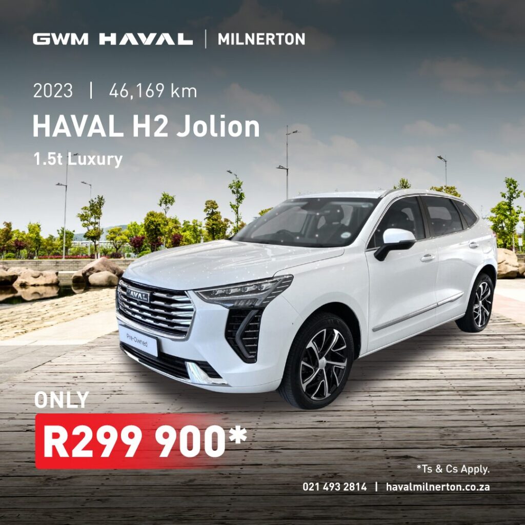 2023 Haval H2 Jolion 1.5T Luxury now only R299 900*