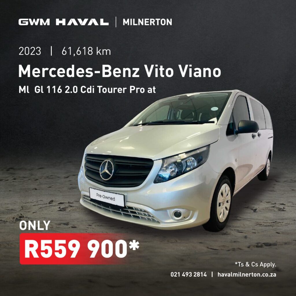 2023 Mercedes-Benz Vito Viano now only R559 900*