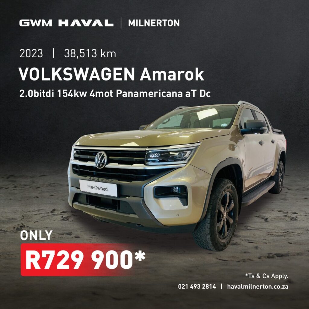 2023 VW Amarok 2.0BITDI now only R729 900*