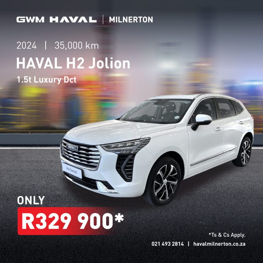 2024 Haval H2 Jolion 1.5T Luxury DCT now only R329 900*
