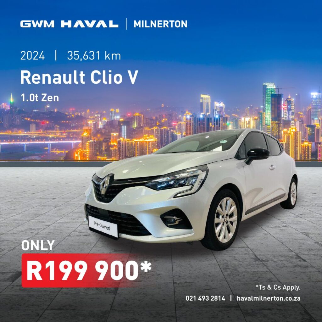 2024 Renault Clio V 1.0T Zen R199 900*