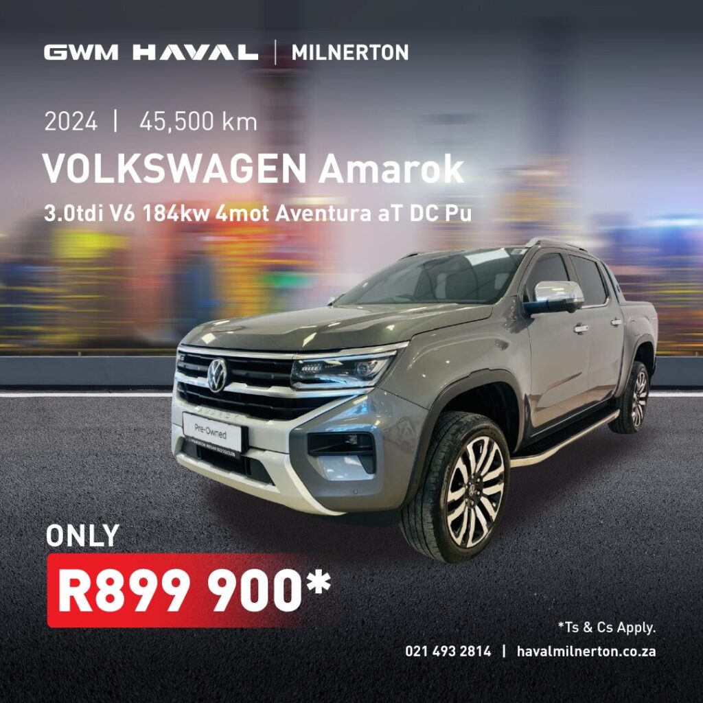 2024 VW Amarok 3.0TDI V6 now only R899 900*