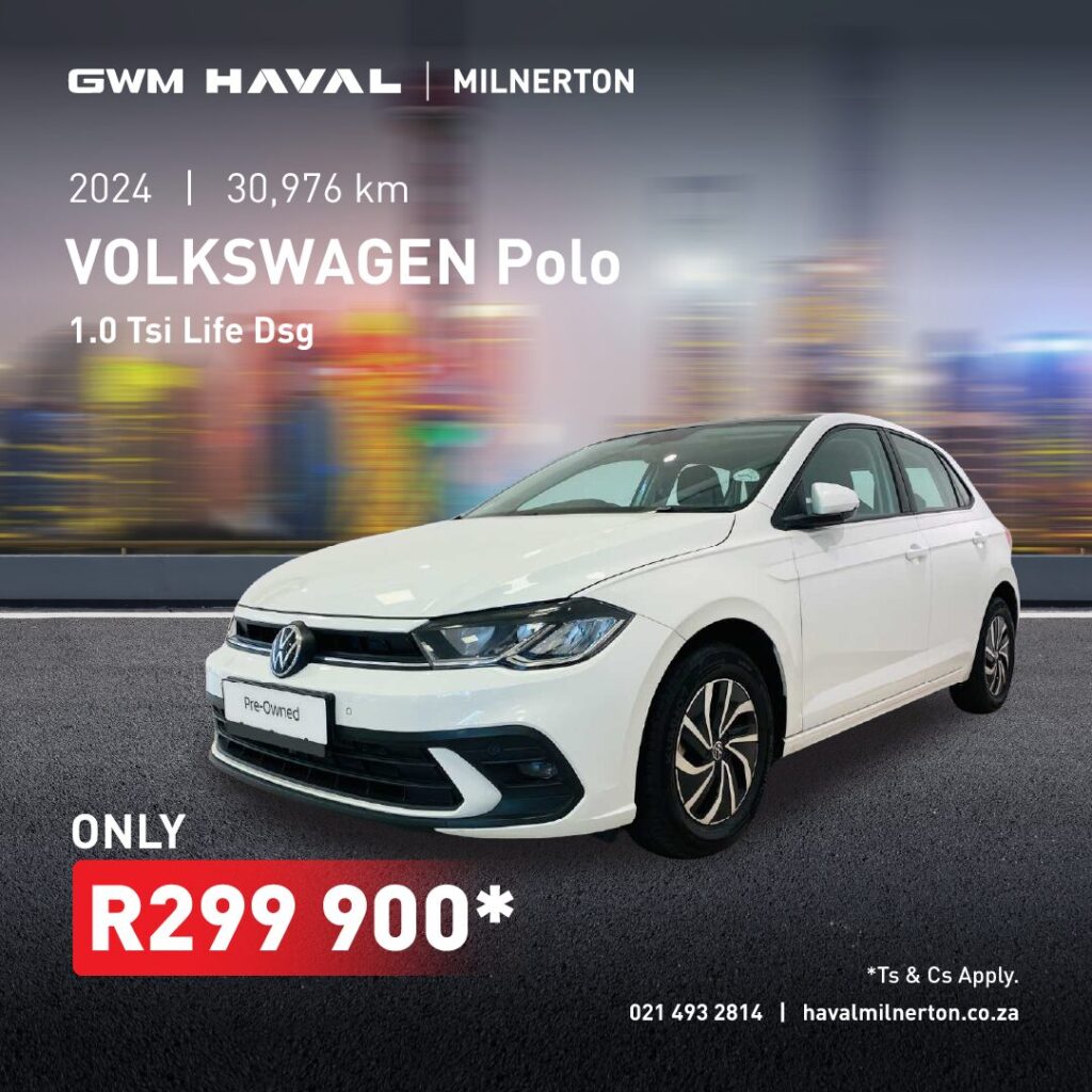 2024 VW Polo 1.0 TSI Life DSG now only R299 900*