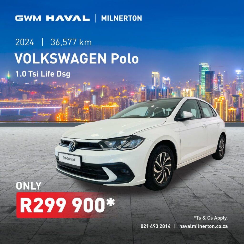 2024 VW Polo 1.0 TSI Life DSG now only R299 900*