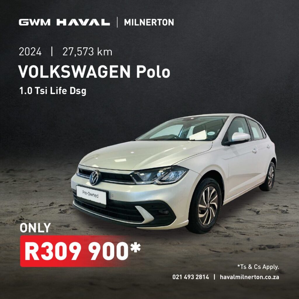 2024 VW Polo 1.0 TSI Life DSG now only R309 900*