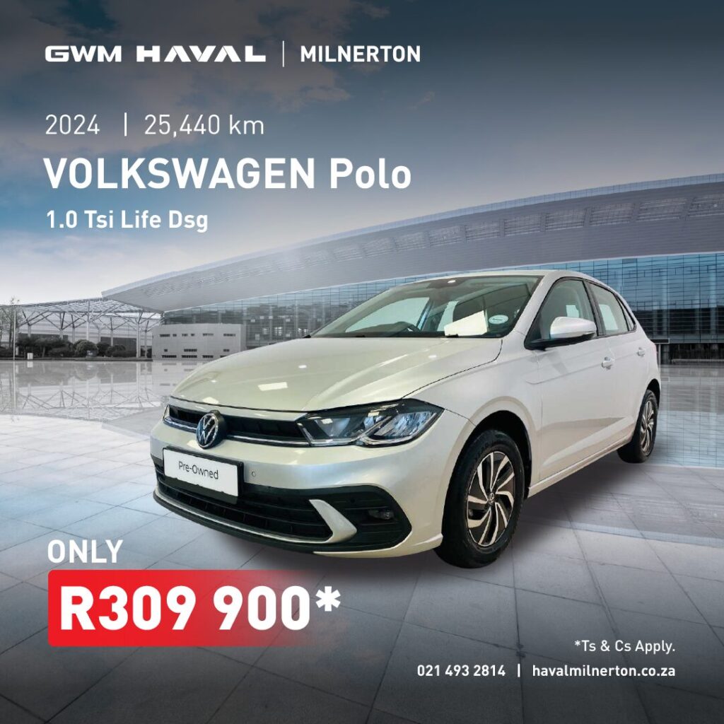 2024 VW Polo TSI Life DSG now only R309 900*