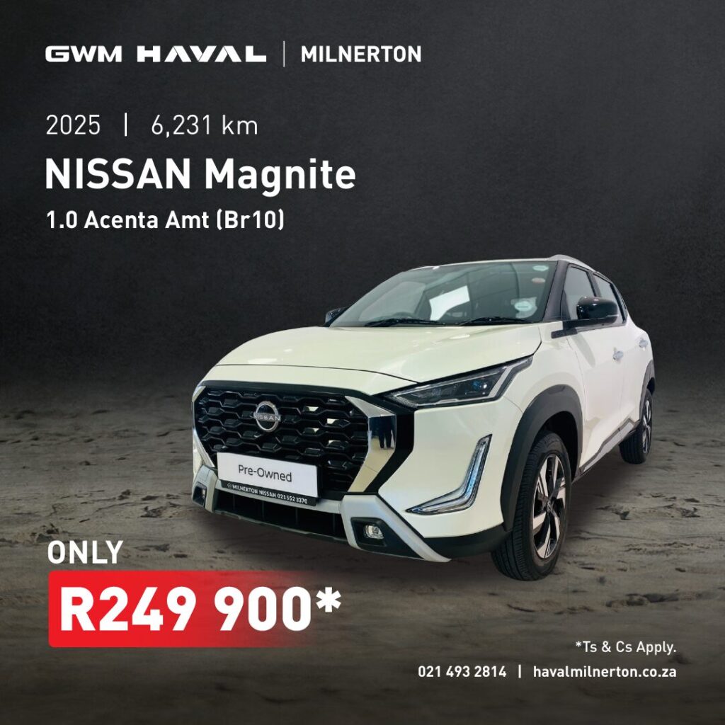 2025 Nissan Magnite 1.0 Acenta AMT (Br10) now only R249 900*