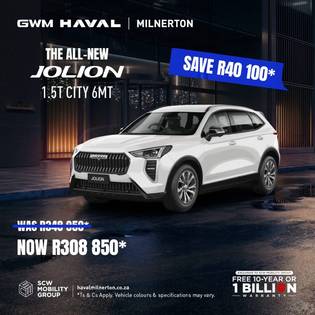 Haval Jolion 1.5T City 6MT now R308 850*
