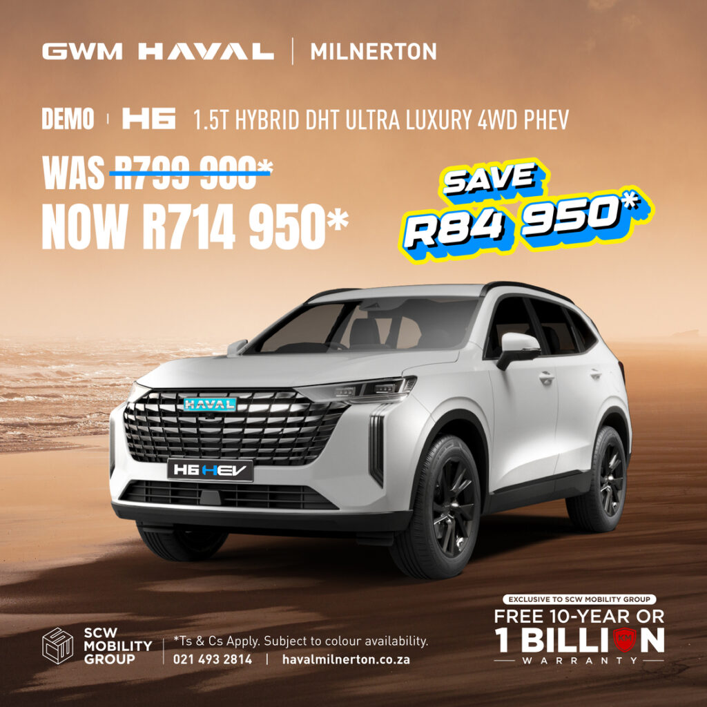 Demo Haval H6 1.5T Hybrid DHT Ultra Lux now R714 950*