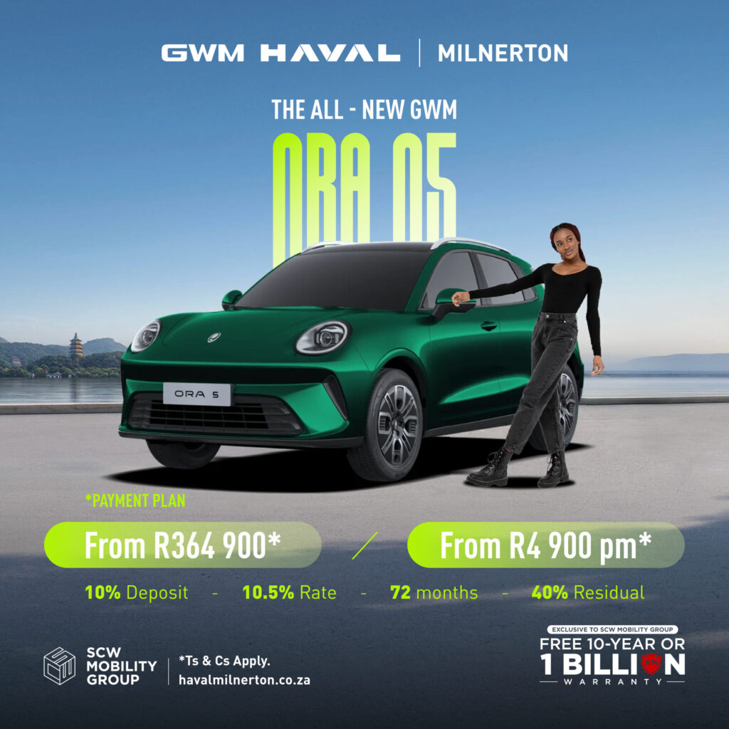 GWM Ora 5 from R364 900*